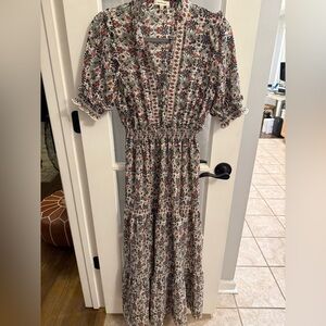 Max Studio Multicolor Floral Maxi Dress